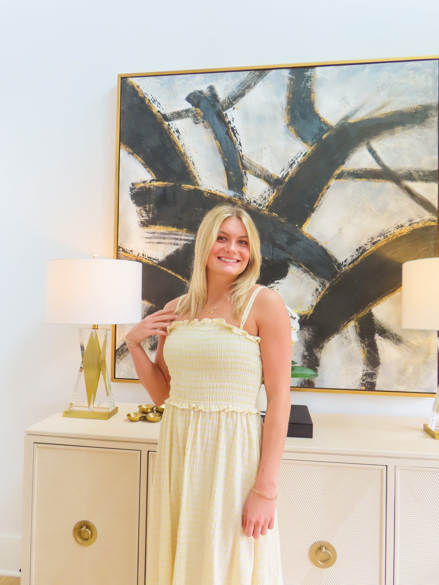 Marianne Yellow Dress