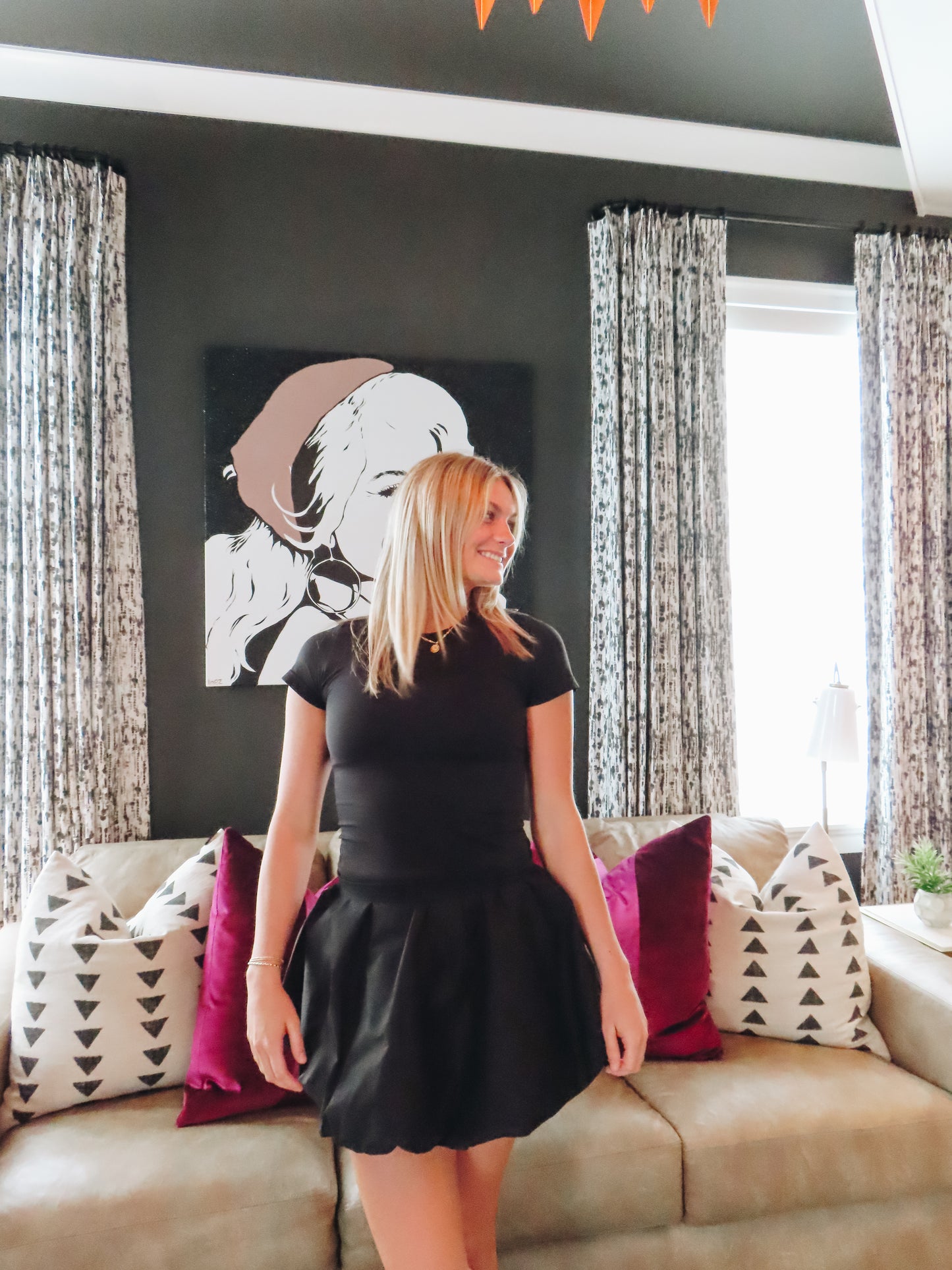 Grace bubble skirt