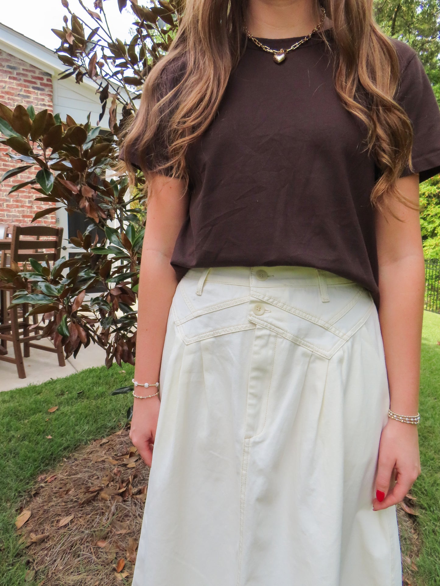 Madeline Denim Skirt