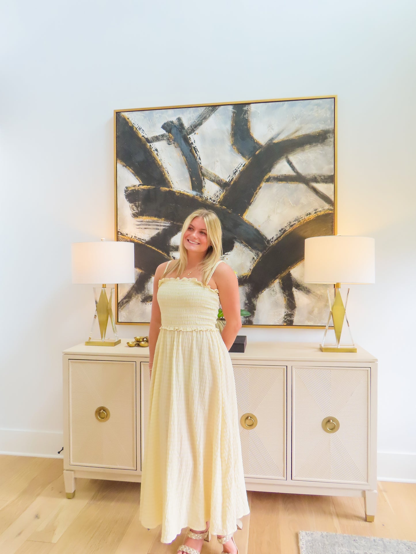 Marianne Yellow Dress