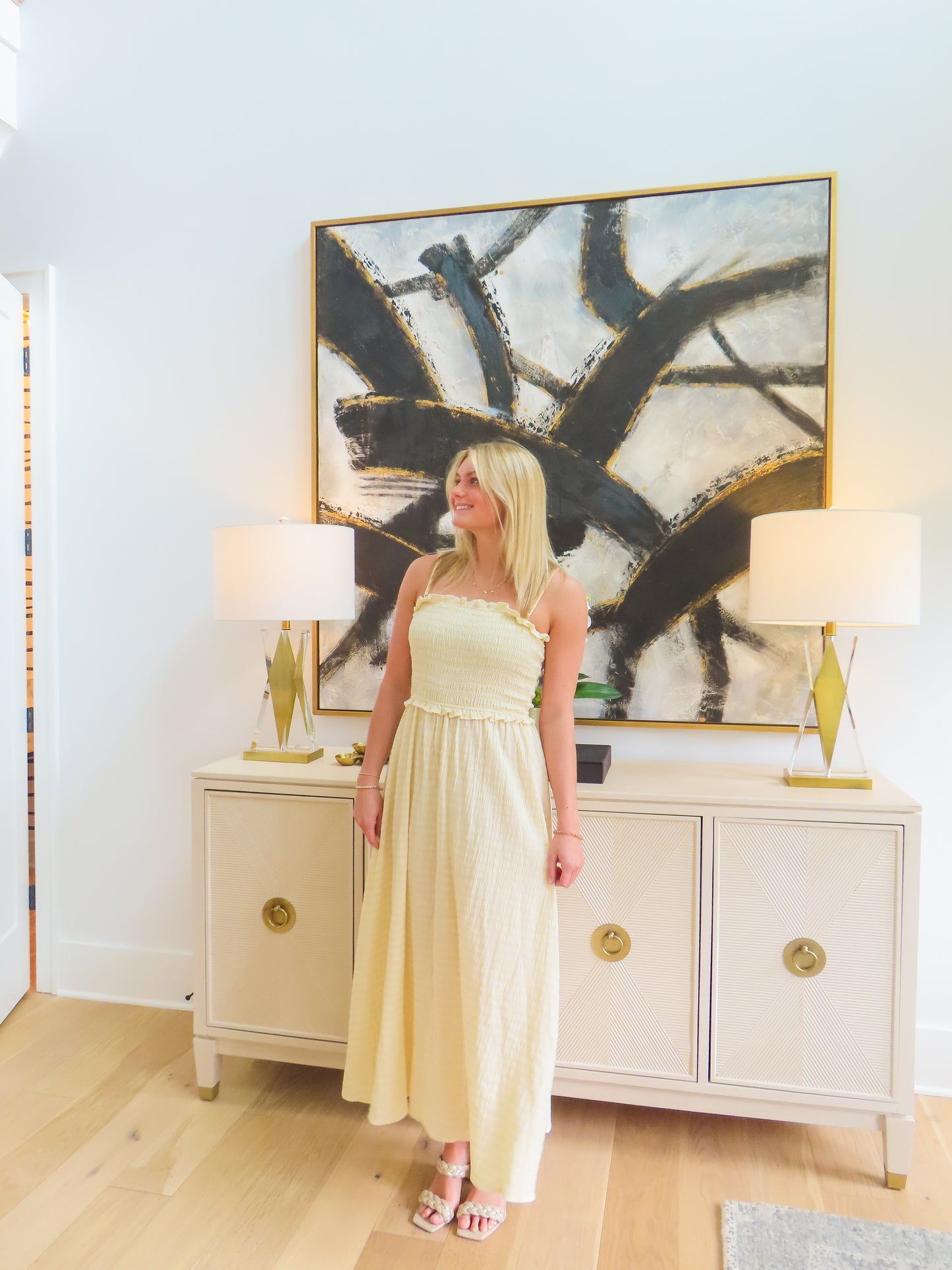 Marianne Yellow Dress