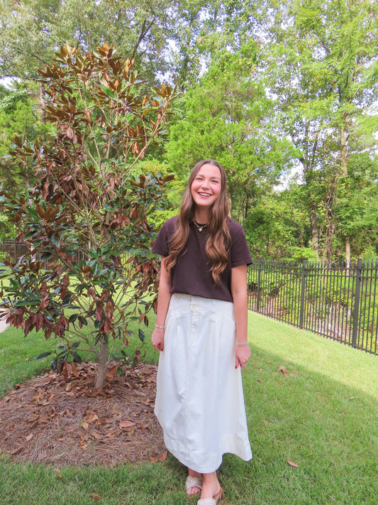 Madeline Denim Skirt